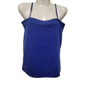 ROYAL Blue Spaghetti Strap Camisole Tank Top - New Without Tags- One Size